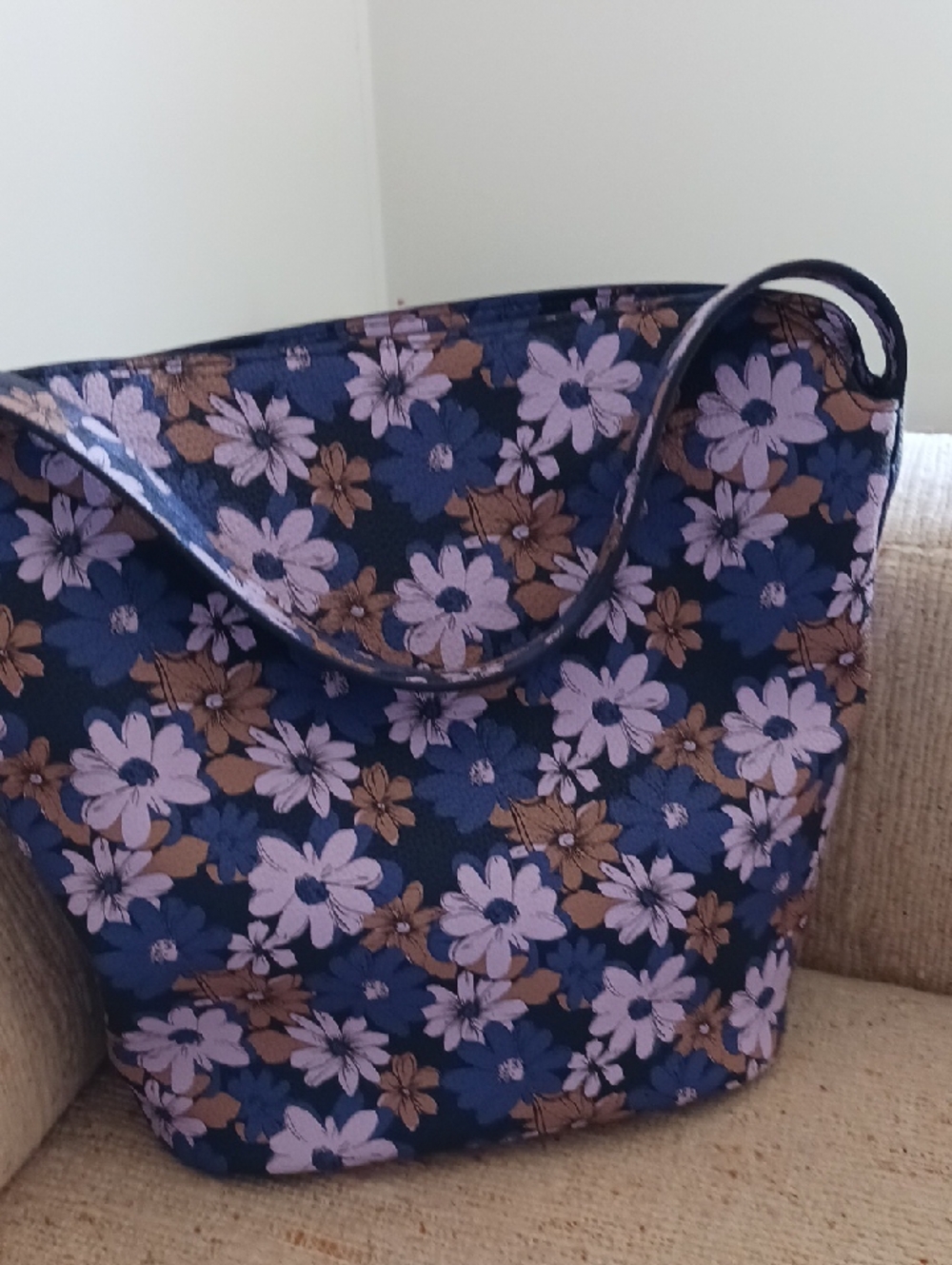 Vera Bradley Faux Leather Shoulder Bag